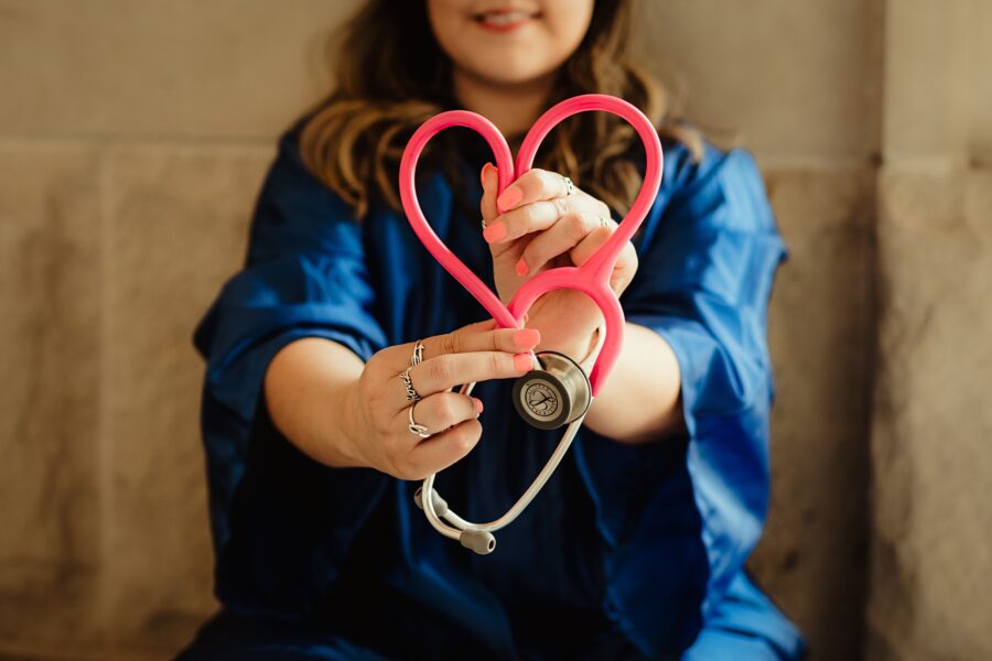 A stethoscope