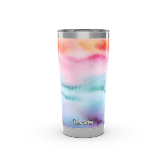 A stainless steel tumbler from Tervis